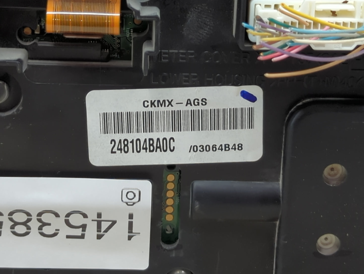 2014 Nissan Rogue Instrument Cluster Speedometer Gauges P/N:248104BA0C CKMX-AGS Miles: Fits OEM Used Auto Parts - Oemusedaut