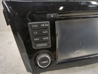 2014-2016 Nissan Rogue Radio AM FM Cd Player Receiver Replacement P/N:259154BA0A 7 612 051 287 Fits Fits 2014 2015 2016 OEM 