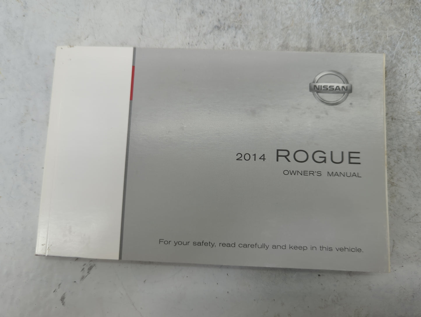 2014 Nissan Rogue Owners Manual Book Guide P/N:OM14E0T32U1 T00UM-JM03D, LL14ENALLU1 OEM Used Auto Parts - Oemusedautoparts1.