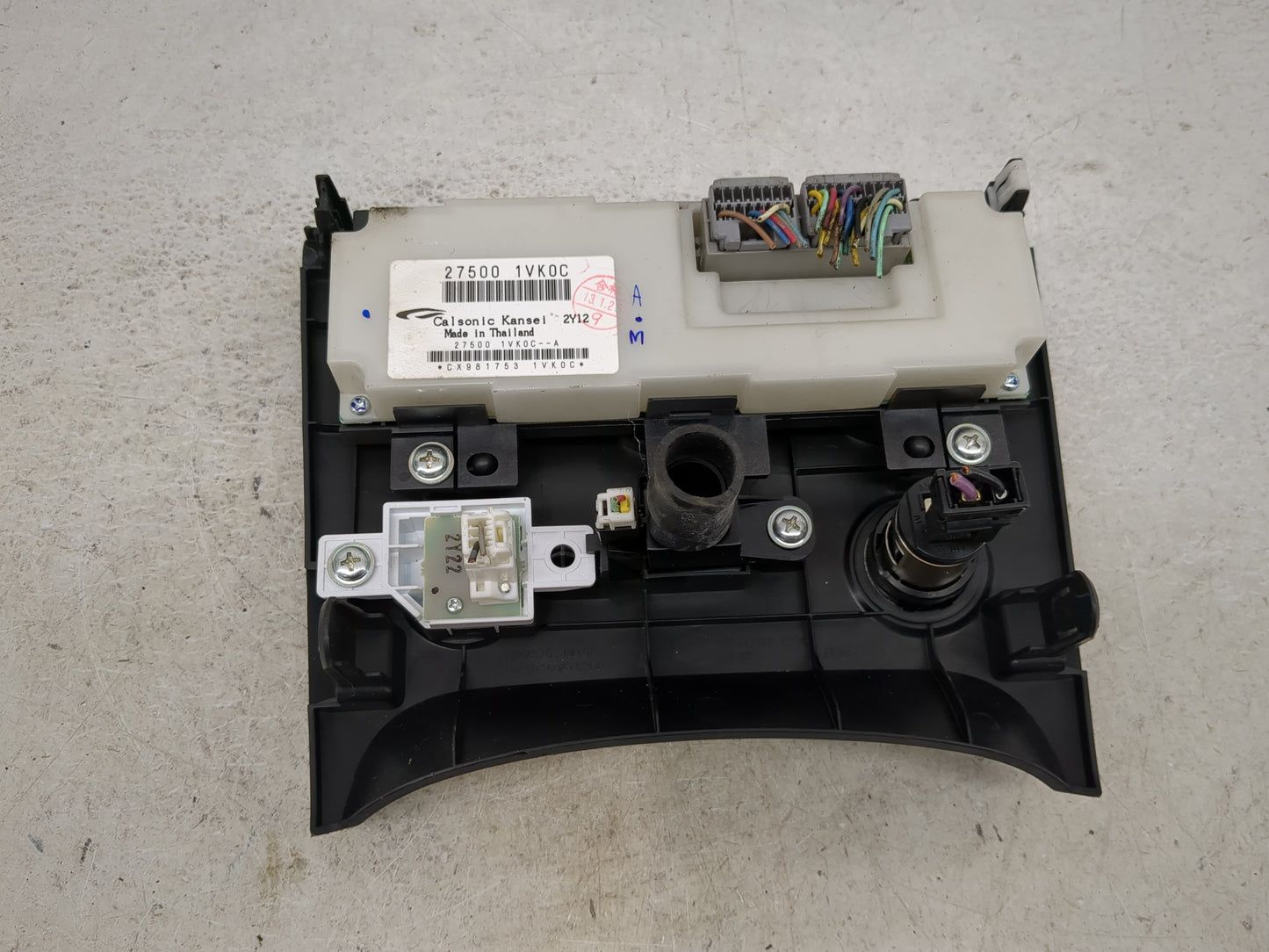 2011-2015 Nissan Rogue Climate Control Module Temperature AC/Heater Replacement P/N:27500 1VK0C 27500 1VL0C Fits OEM Used Au