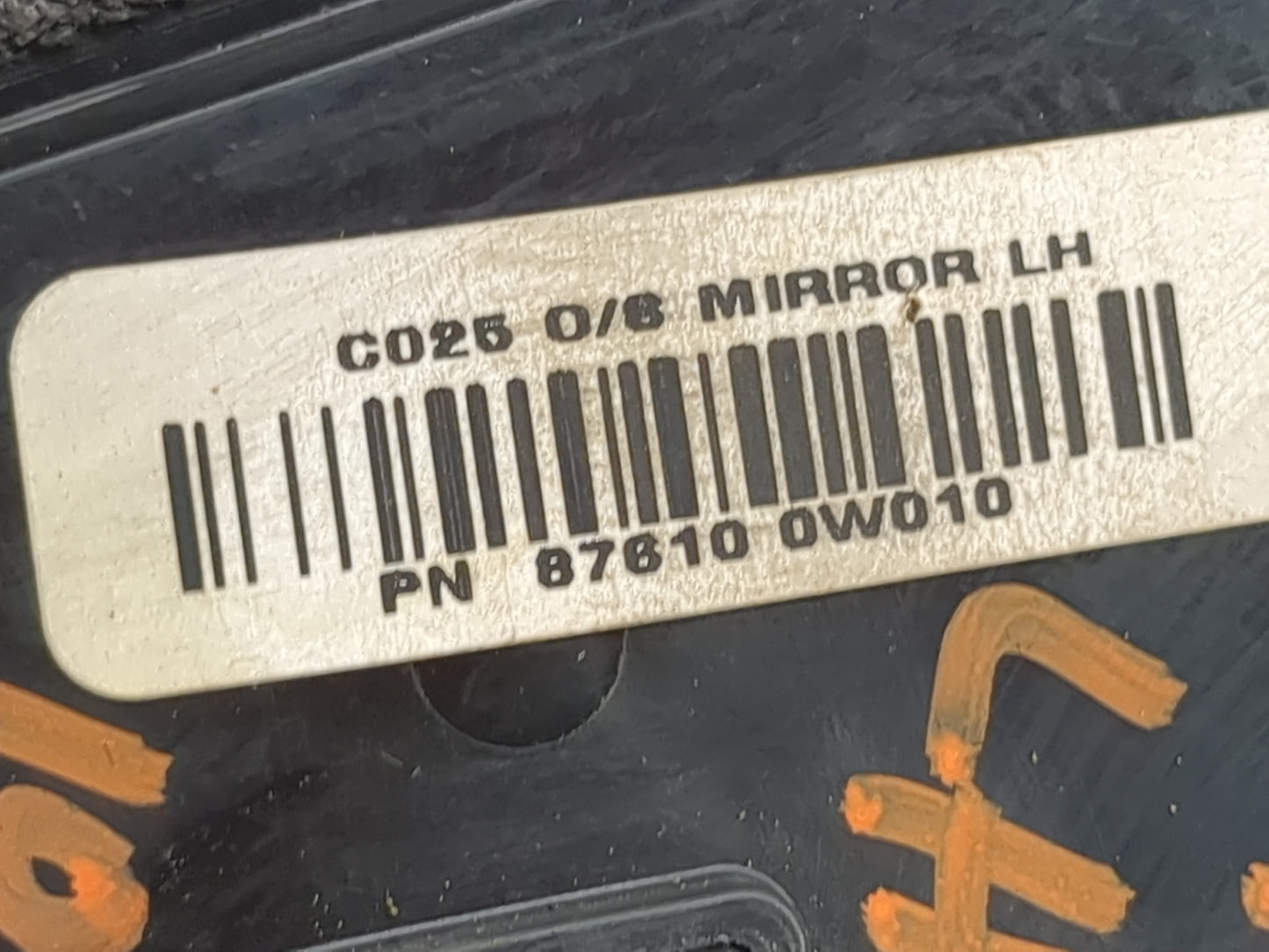 2008-2015 Nissan Rogue Driver Side View Mirror - Left Door Mirror OEM Used - Oemusedautoparts1.com