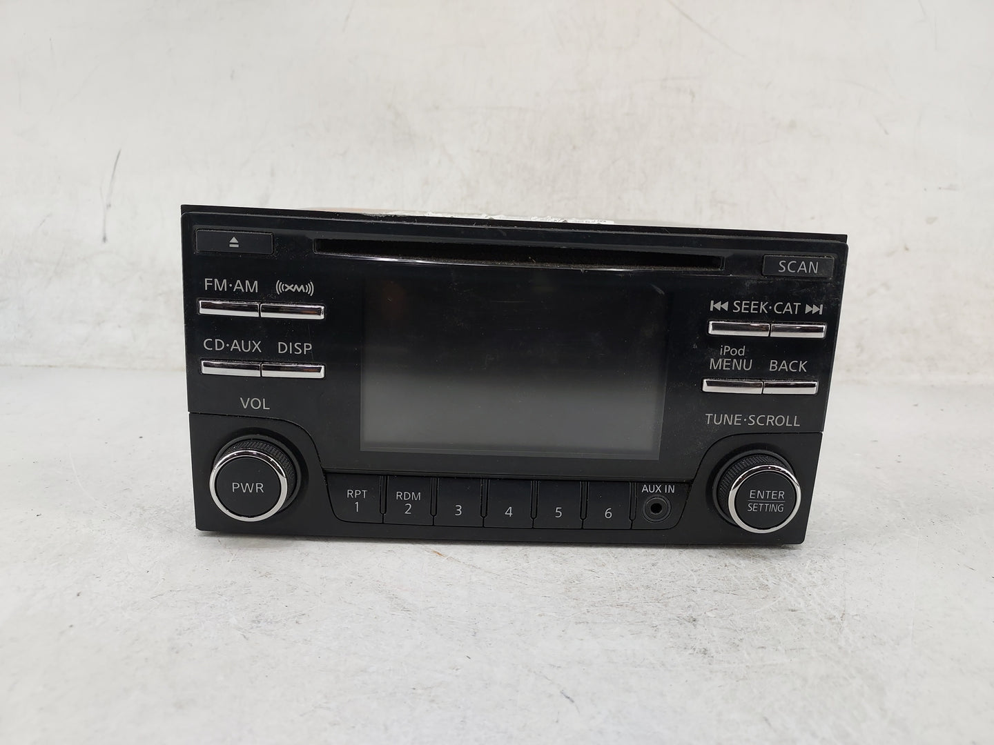 2012-2015 Nissan Rogue Radio AM FM Cd Player Receiver Replacement P/N:28185 1VX2A CQ-FN51E04D Fits Fits 2012 2013 2014 2015 