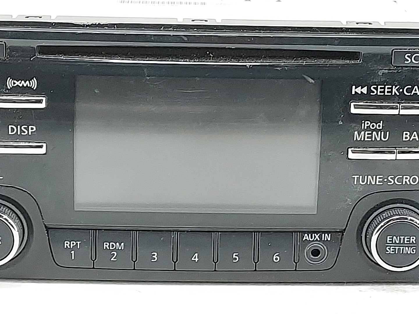 2012-2015 Nissan Rogue Radio AM FM Cd Player Receiver Replacement P/N:28185 1VX2A CQ-FN51E04D Fits Fits 2012 2013 2014 2015 