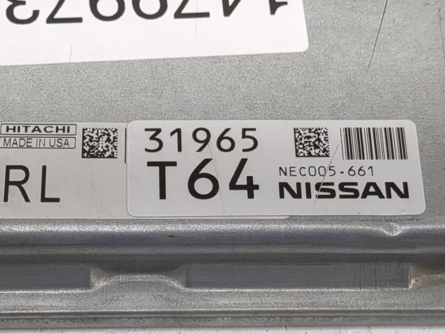 2013-2015 Nissan Rogue PCM Engine Control Computer ECU ECM PCU OEM P/N:NEC005-661 Fits Fits 2013 2014 2015 OEM Used Auto Par