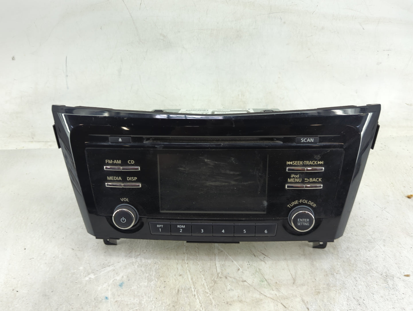 2014-2016 Nissan Rogue Radio AM FM Cd Player Receiver Replacement P/N:281854BA0C DAA230021001 Fits Fits 2014 2015 2016 OEM U
