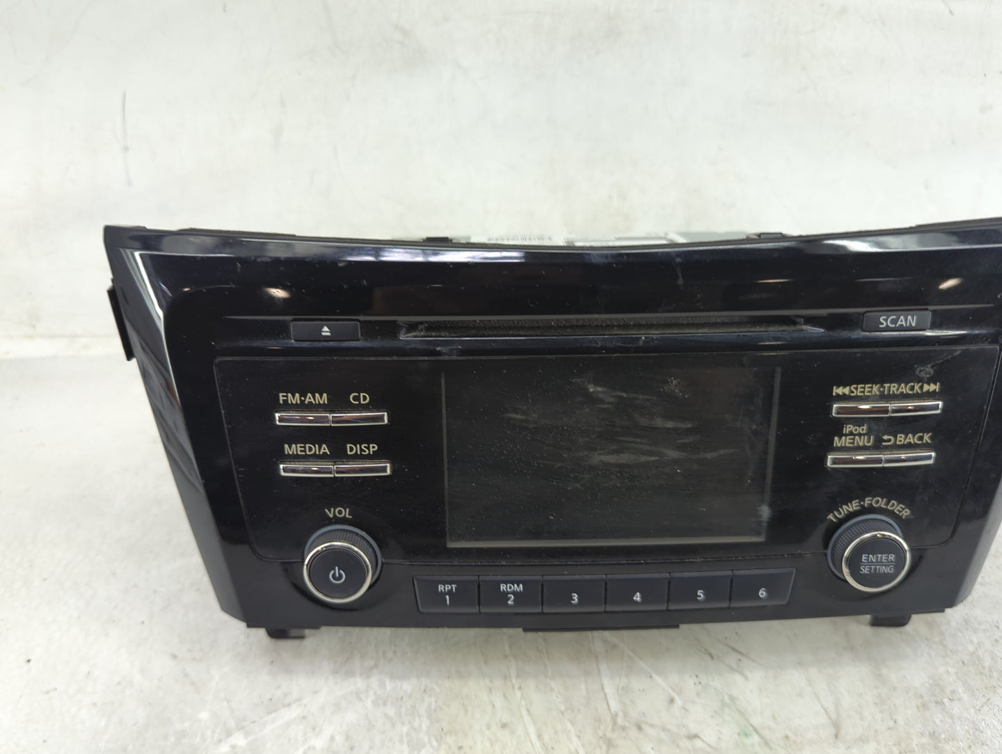 2014-2016 Nissan Rogue Radio AM FM Cd Player Receiver Replacement P/N:281854BA0C DAA230021001 Fits Fits 2014 2015 2016 OEM U