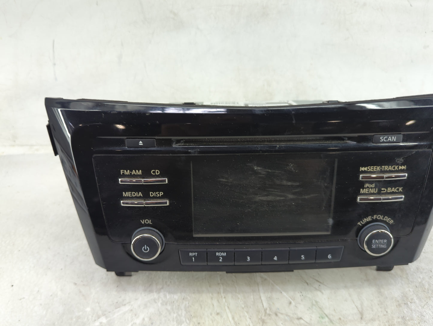 2014-2016 Nissan Rogue Radio AM FM Cd Player Receiver Replacement P/N:281854BA0C DAA230021001 Fits Fits 2014 2015 2016 OEM U