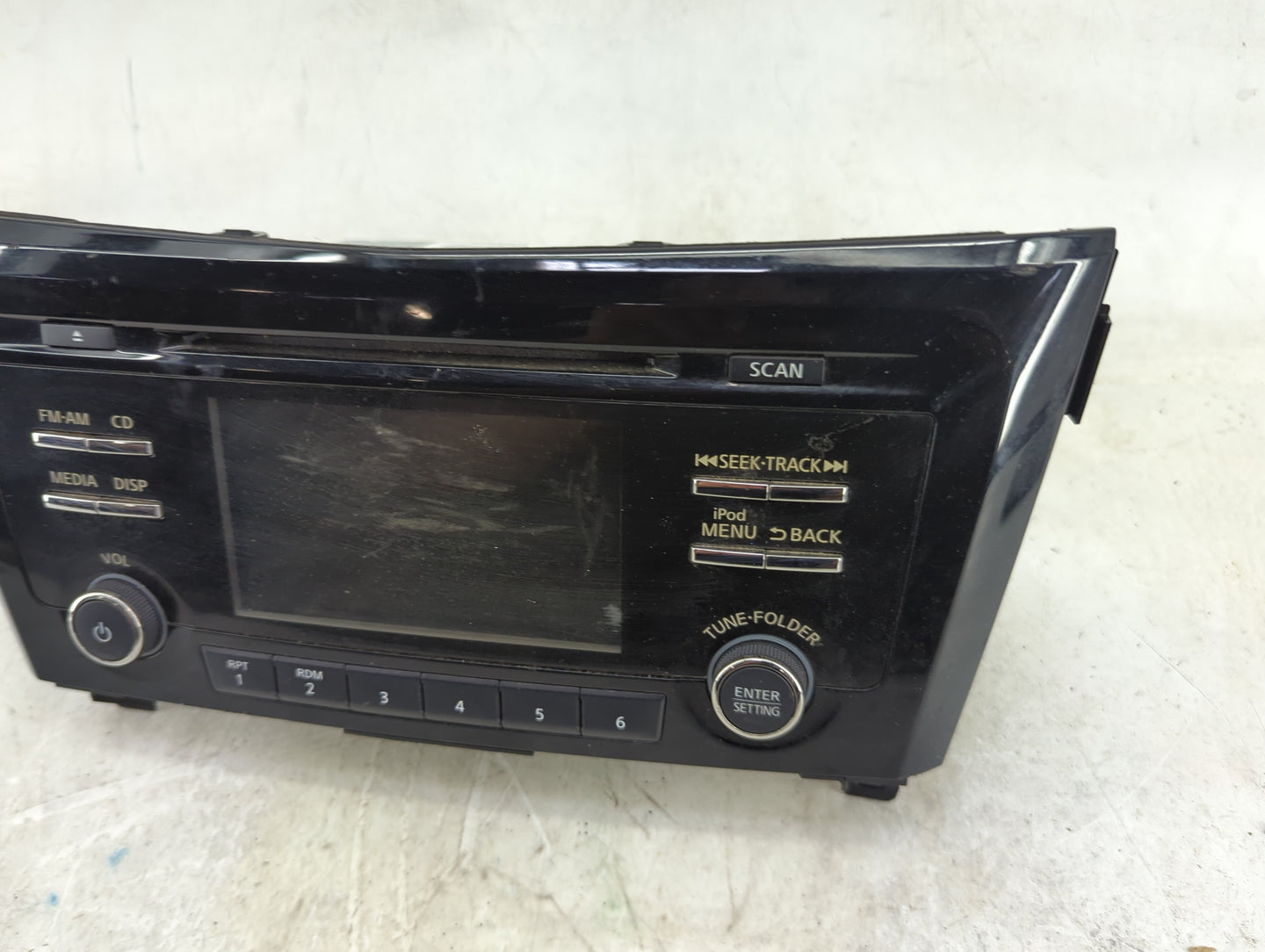 2014-2016 Nissan Rogue Radio AM FM Cd Player Receiver Replacement P/N:281854BA0C DAA230021001 Fits Fits 2014 2015 2016 OEM U
