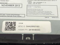 2014-2016 Nissan Rogue Radio AM FM Cd Player Receiver Replacement P/N:281854BA0C DAA230021001 Fits Fits 2014 2015 2016 OEM U
