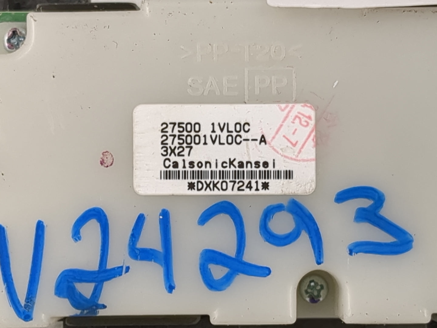2011-2015 Nissan Rogue Climate Control Module Temperature AC/Heater Replacement P/N:275001VL0C 275001VL0C--A Fits OEM Used A