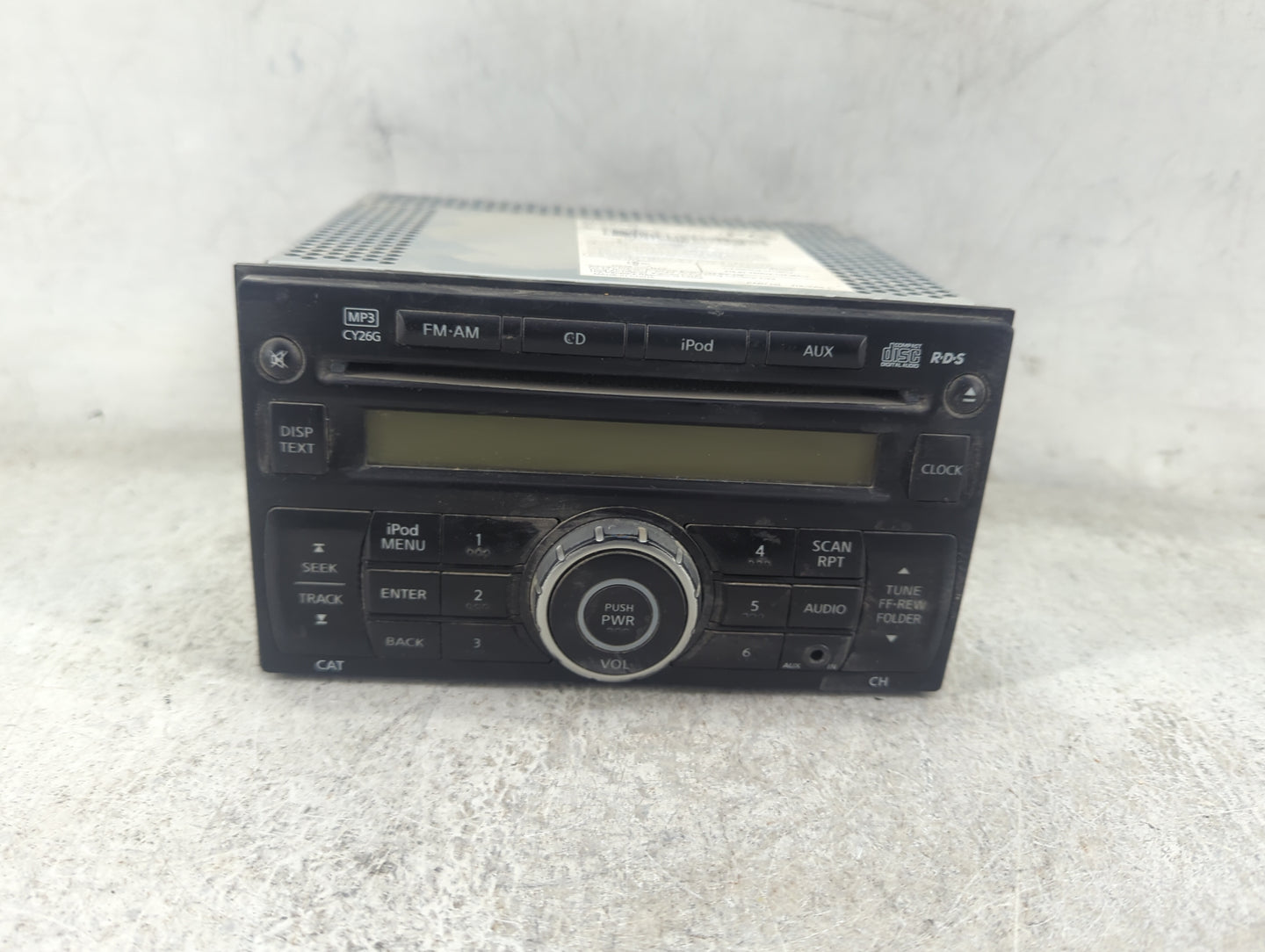 2011-2015 Nissan Rogue Radio AM FM Cd Player Receiver Replacement P/N:281851VK1A PP-3135B Fits Fits 2011 2012 2013 2014 2015