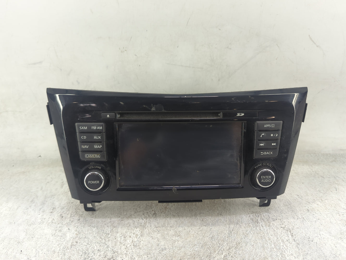 2014-2016 Nissan Rogue Radio AM FM Cd Player Receiver Replacement P/N:259154BA0A 7612051241, LCN2K70B00 Fits Fits 2014 2015 
