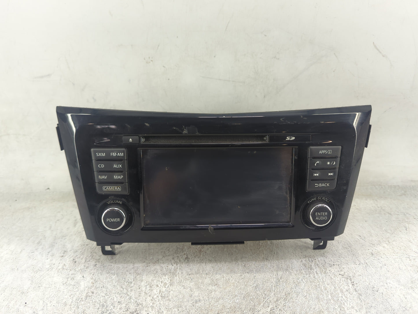 2014-2016 Nissan Rogue Radio AM FM Cd Player Receiver Replacement P/N:259154BA0A 7612051241, LCN2K70B00 Fits Fits 2014 2015 