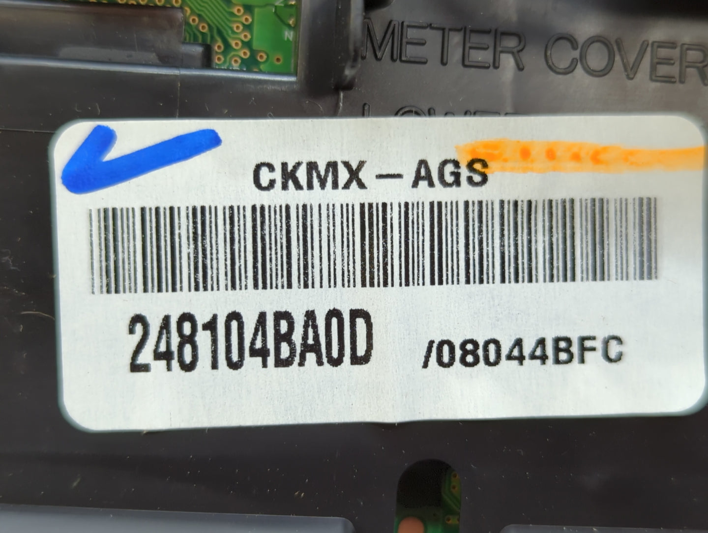 2014-2015 Nissan Rogue Instrument Cluster Speedometer Gauges P/N:248104BA0D 248109TA3A, 248104BA0C Fits Fits 2014 2015 OEM U