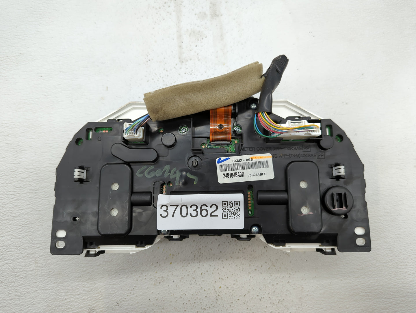 2014-2015 Nissan Rogue Instrument Cluster Speedometer Gauges P/N:248104BA0D 248109TA3A, 248104BA0C Fits Fits 2014 2015 OEM U