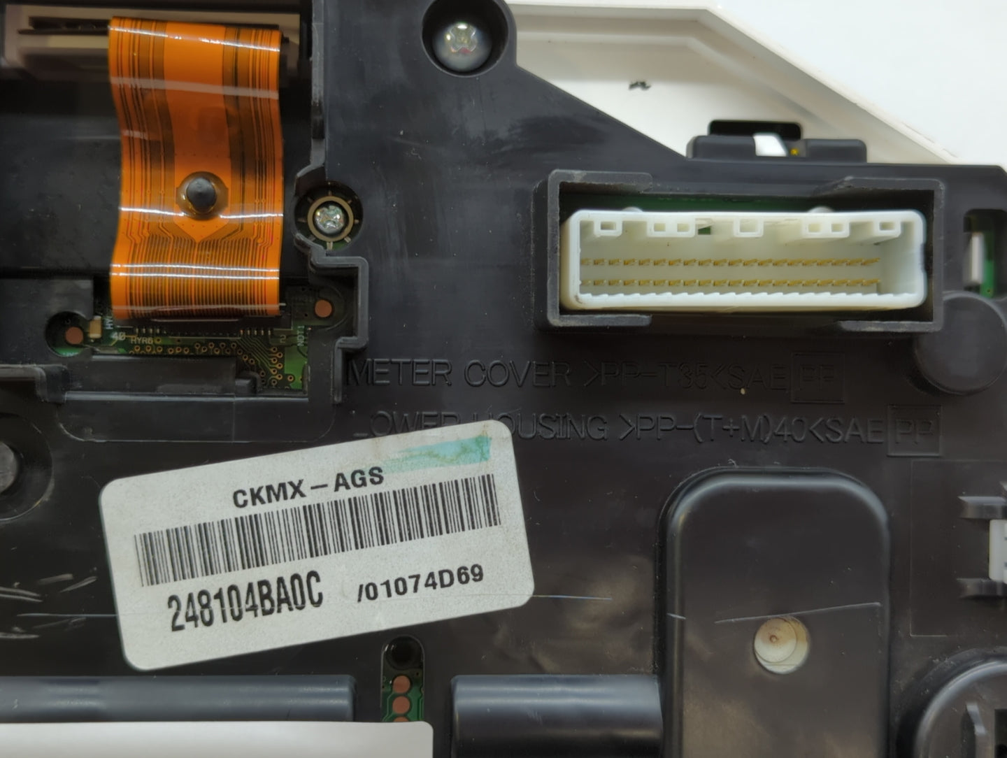 2014-2015 Nissan Rogue Instrument Cluster Speedometer Gauges P/N:248104BA0D 248109TA3A, 248104BA0C Fits Fits 2014 2015 OEM U