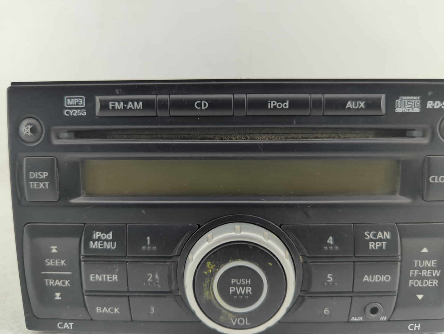 2011-2015 Nissan Rogue Am Fm Cd Player Radio Receiver - Oemusedautoparts1.com