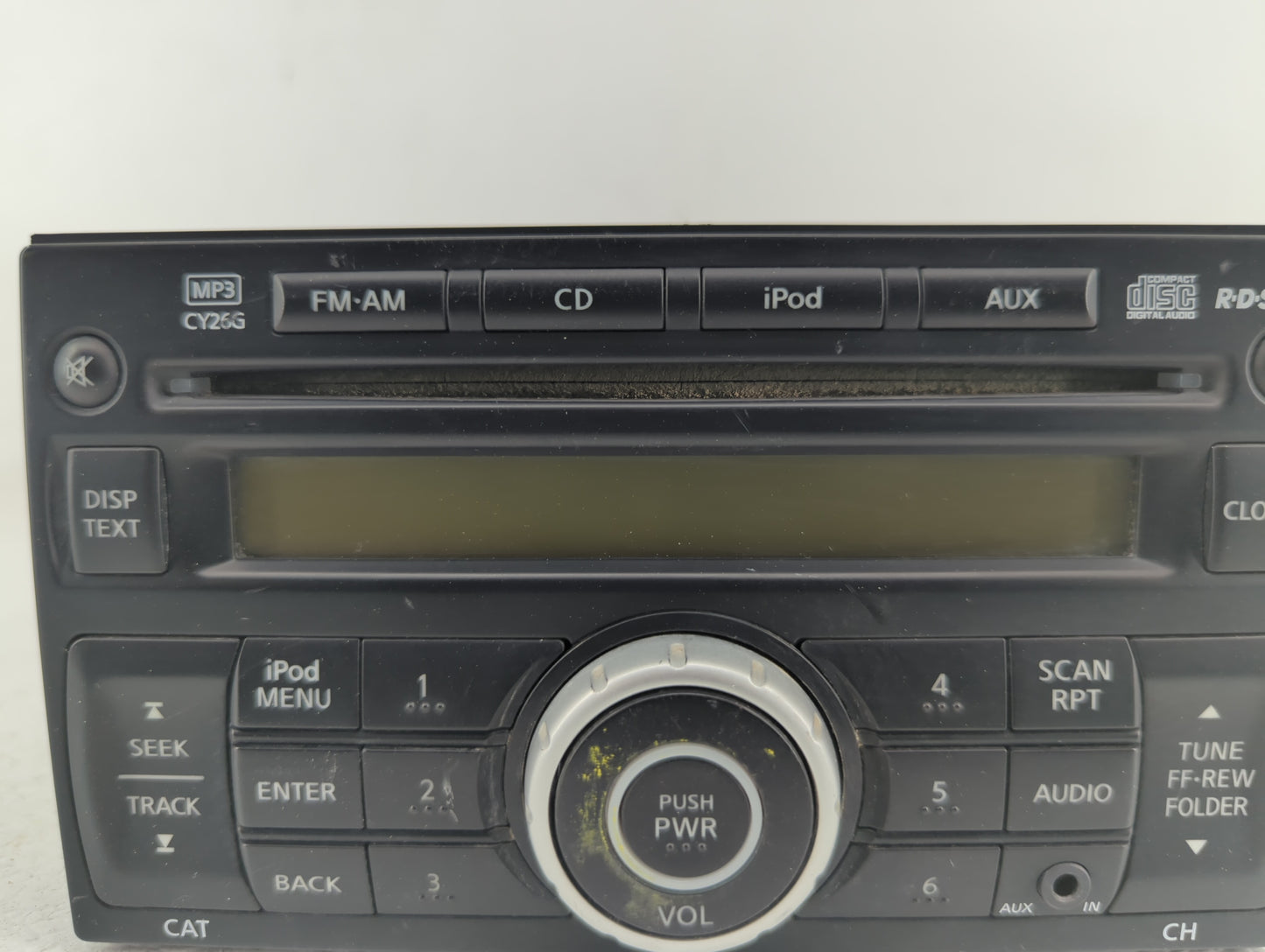 2011-2015 Nissan Rogue Am Fm Cd Player Radio Receiver - Oemusedautoparts1.com