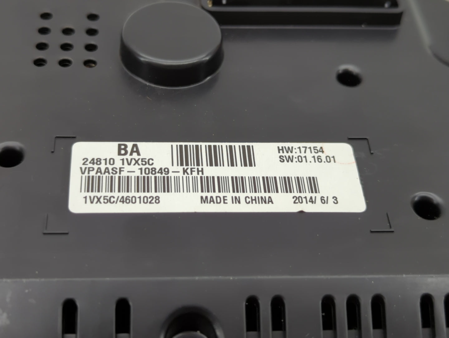 2012-2015 Nissan Rogue Instrument Cluster Speedometer Gauges P/N:24810 1VX0A 24810 1VX5C Miles: Fits Fits 2012 2013 2014 201