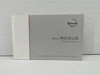 2014 Nissan Rogue Owners Manual Book Guide OEM Used Auto Parts - Oemusedautoparts1.com