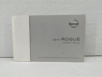 compare product 2014 Nissan Rogue Owners Manual Book Guide OEM Used Auto Parts