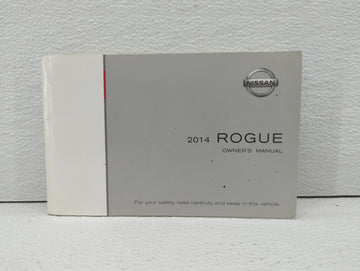 2014 Nissan Rogue Owners Manual Book Guide OEM Used Auto Parts - Oemusedautoparts1.com