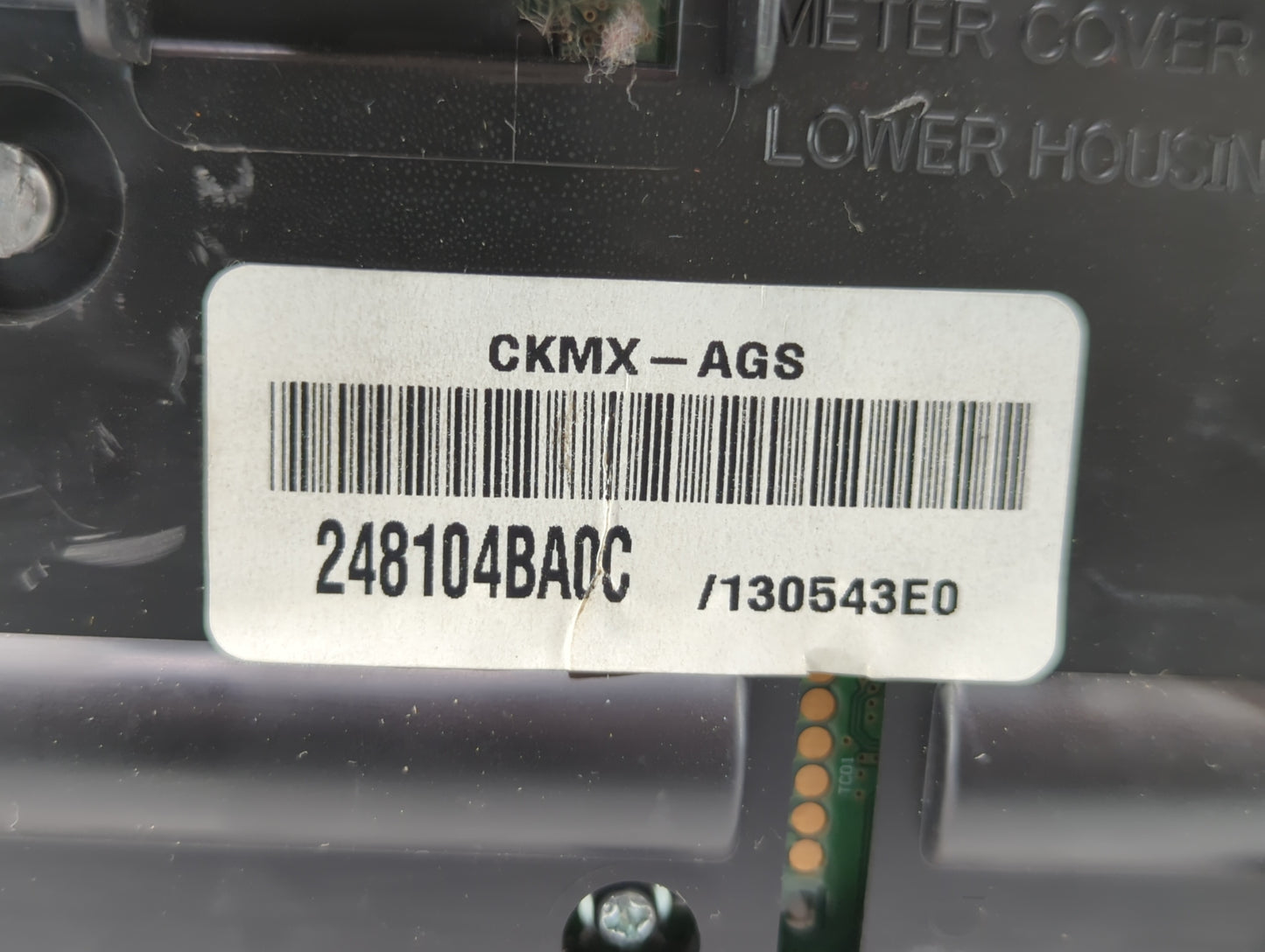 2014 Nissan Rogue Instrument Cluster Speedometer Gauges P/N:248104BA0C 248104BA0A, 248104BA0D Fits OEM Used Auto Parts - Oem