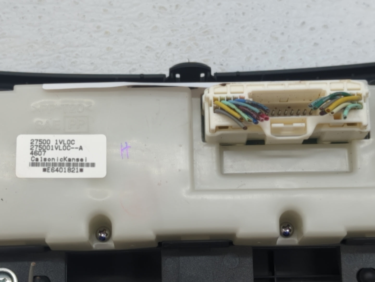 2011-2015 Nissan Rogue Climate Control Module Temperature AC/Heater Replacement P/N:27500 1VL0C 27500 4BB0B Fits OEM Used Au