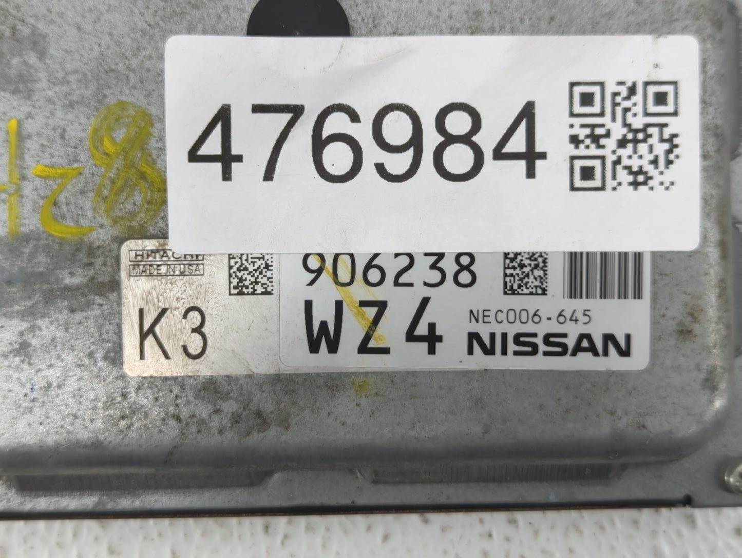 2014-2017 Nissan Rogue PCM Engine Control Computer ECU ECM PCU OEM P/N:NEC006-645 NEC004-010 Fits Fits 2014 2015 2016 2017 O