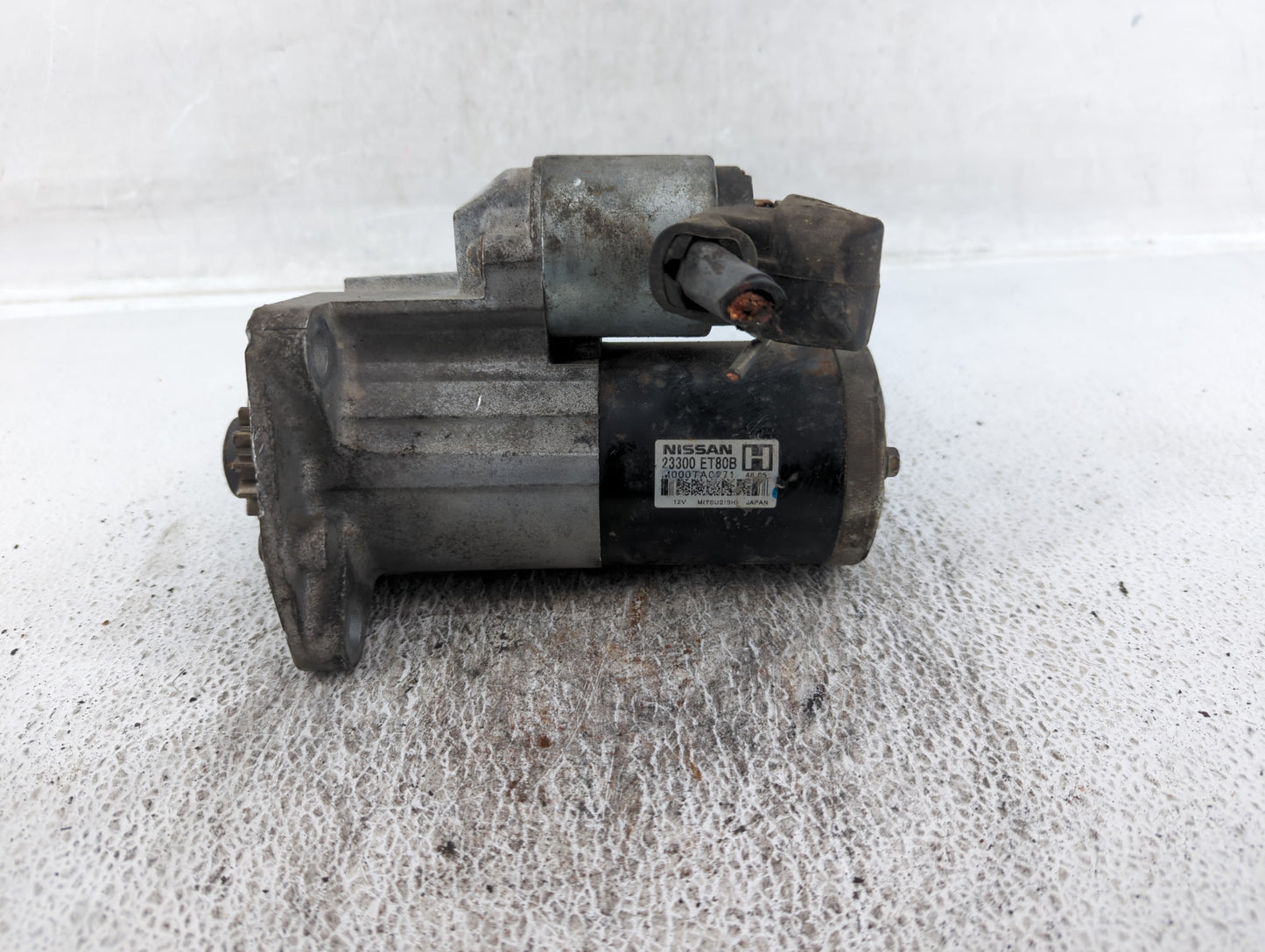 2008-2015 Nissan Rogue Car Starter Motor Solenoid OEM P/N:23300 ET80B Fits Fits 2008 2009 2010 2011 2012 2013 2014 2015 OEM 