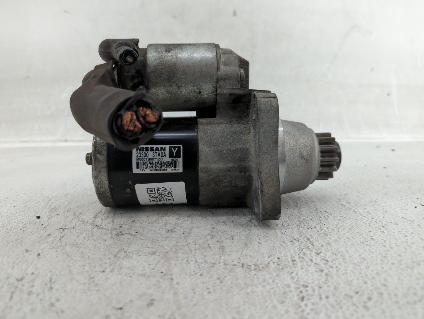 2014-2015 Nissan Rogue Car Starter Motor Solenoid OEM P/N:23300 3TA0A Fits Fits 2013 2014 2015 2016 2017 2018 OEM Used Auto 