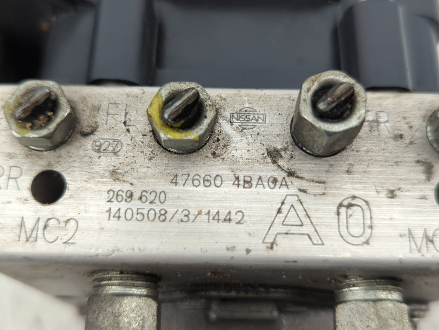 2014-2015 Nissan Rogue ABS Pump Control Module Replacement P/N:47660 4BA0A Fits Fits 2014 2015 OEM Used Auto Parts - Oemused