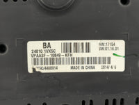 2012-2015 Nissan Rogue Instrument Cluster Speedometer Gauges P/N:24810 1VX5C Fits Fits 2012 2013 2014 2015 OEM Used Auto Par