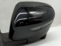 2014 Nissan Rogue Driver Left Side View Manual Door Mirror Black - Oemusedautoparts1.com
