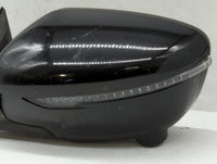 2014 Nissan Rogue Driver Left Side View Manual Door Mirror Black - Oemusedautoparts1.com