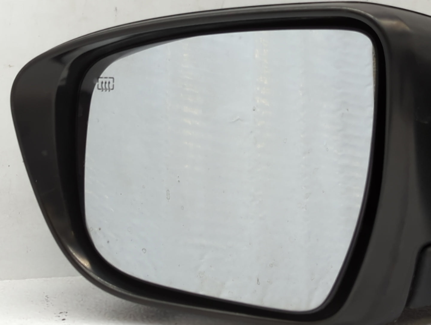 2014 Nissan Rogue Driver Left Side View Manual Door Mirror Black - Oemusedautoparts1.com