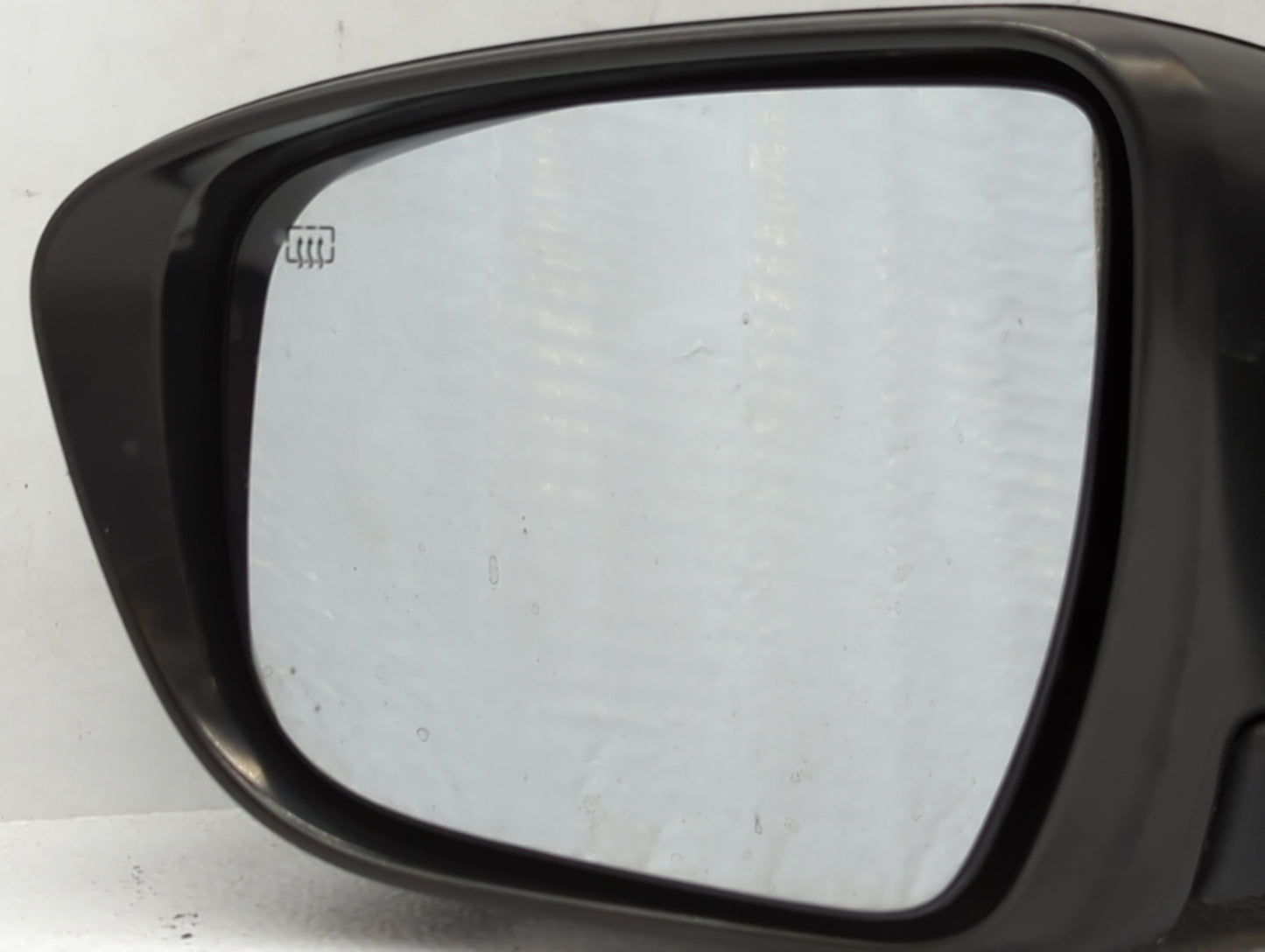 2014 Nissan Rogue Driver Left Side View Manual Door Mirror Black - Oemusedautoparts1.com