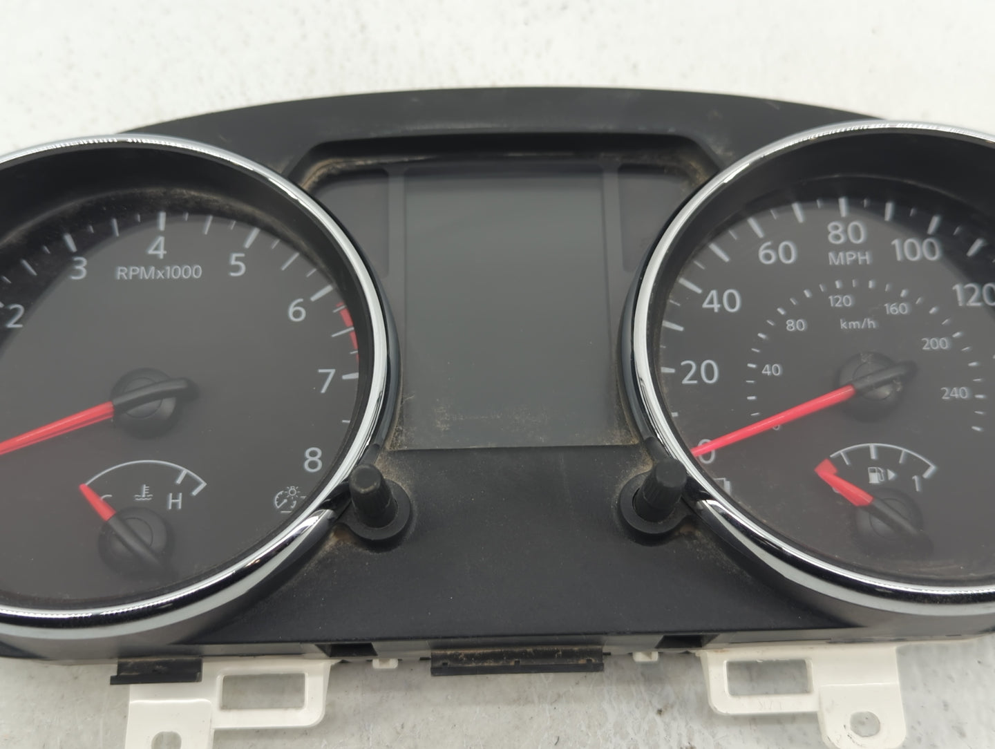 2014 Nissan Rogue Instrument Cluster Speedometer Gauges P/N:248104BA0B Fits OEM Used Auto Parts - Oemusedautoparts1.com