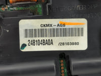 2014 Nissan Rogue Instrument Cluster Speedometer Gauges P/N:248104BA0A Fits OEM Used Auto Parts - Oemusedautoparts1.com