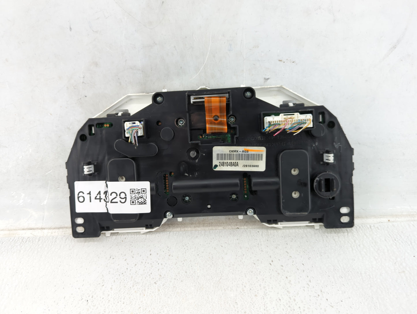2014 Nissan Rogue Instrument Cluster Speedometer Gauges P/N:248104BA0A Fits OEM Used Auto Parts - Oemusedautoparts1.com