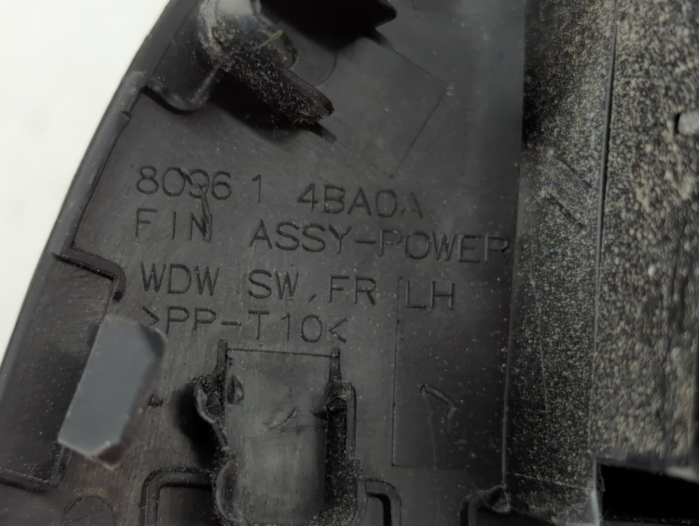 2014-2020 Nissan Rogue Master Power Window Switch Replacement Driver Side Left P/N:80961 4BA0A Fits OEM Used Auto Parts - Oe
