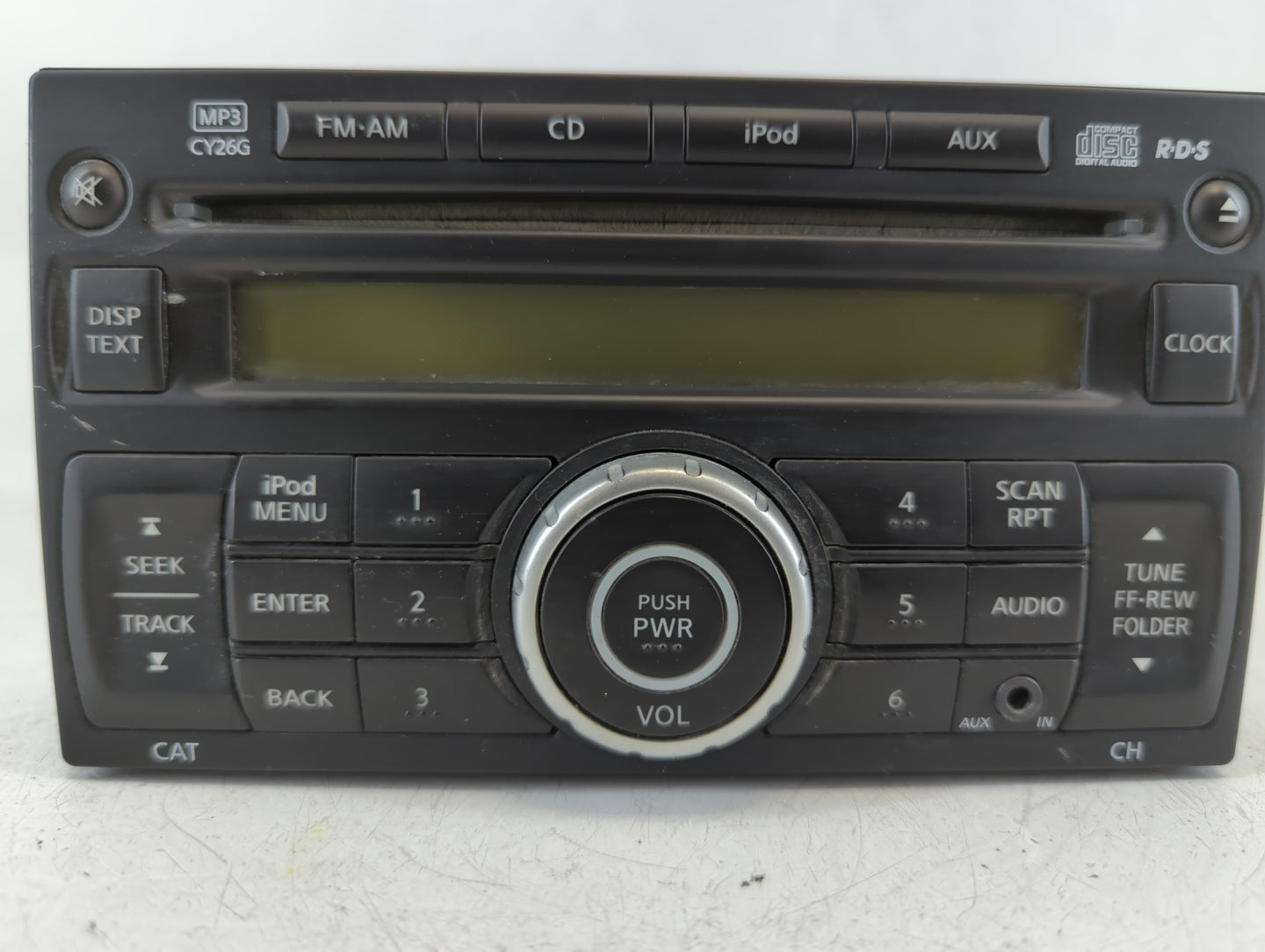 2011-2015 Nissan Rogue Radio AM FM Cd Player Receiver Replacement P/N:28185 1VK1A Fits Fits 2011 2012 2013 2014 2015 OEM Use