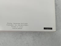 2014 Nissan Rogue Owners Manual Book Guide P/N:TOOUM-JM03D OEM Used Auto Parts - Oemusedautoparts1.com