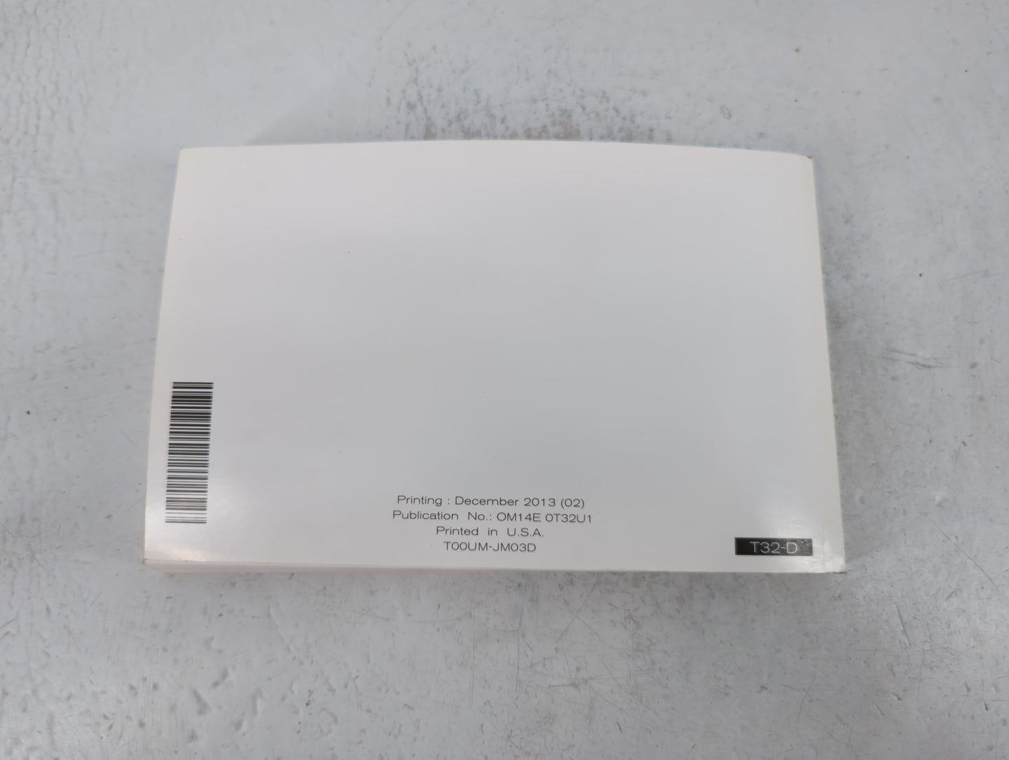 2014 Nissan Rogue Owners Manual Book Guide P/N:TOOUM-JM03D OEM Used Auto Parts - Oemusedautoparts1.com