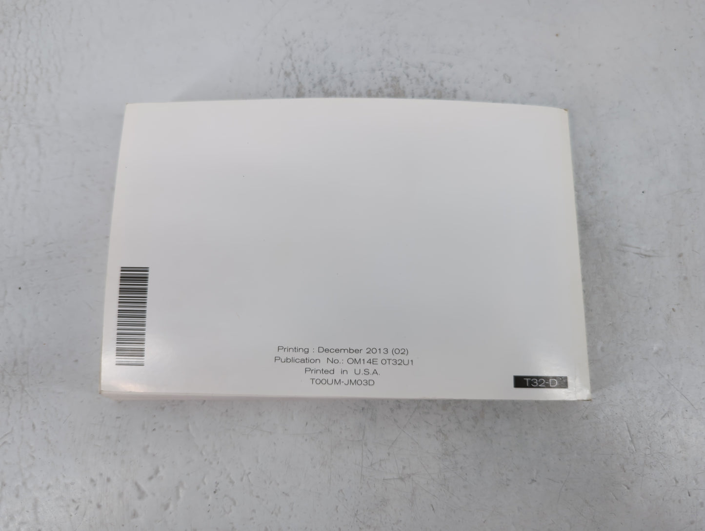 2014 Nissan Rogue Owners Manual Book Guide P/N:TOOUM-JM03D OEM Used Auto Parts - Oemusedautoparts1.com