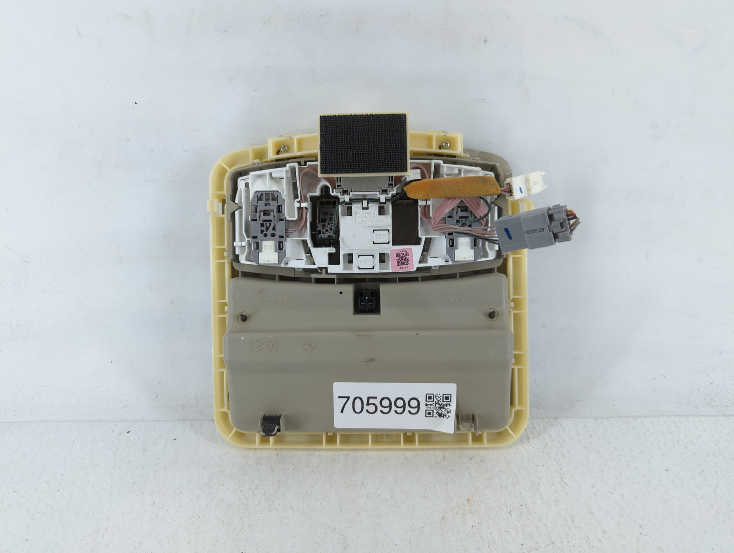 2014 Nissan Rogue Overhead Roof Console - Oemusedautoparts1.com