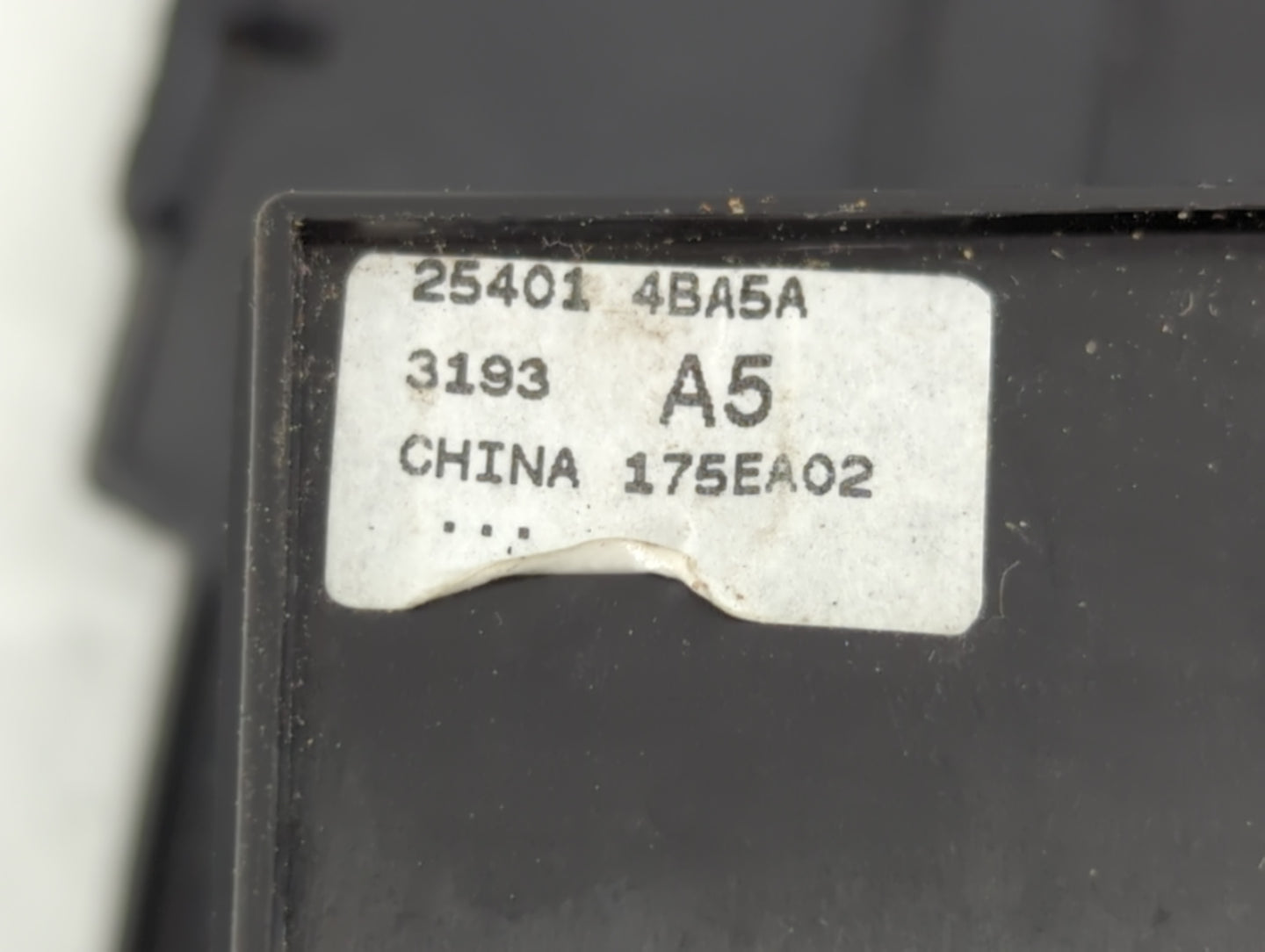 2014-2020 Nissan Rogue Master Power Window Switch Replacement Driver Side Left P/N:25401 4BA5A Fits OEM Used Auto Parts - Oe