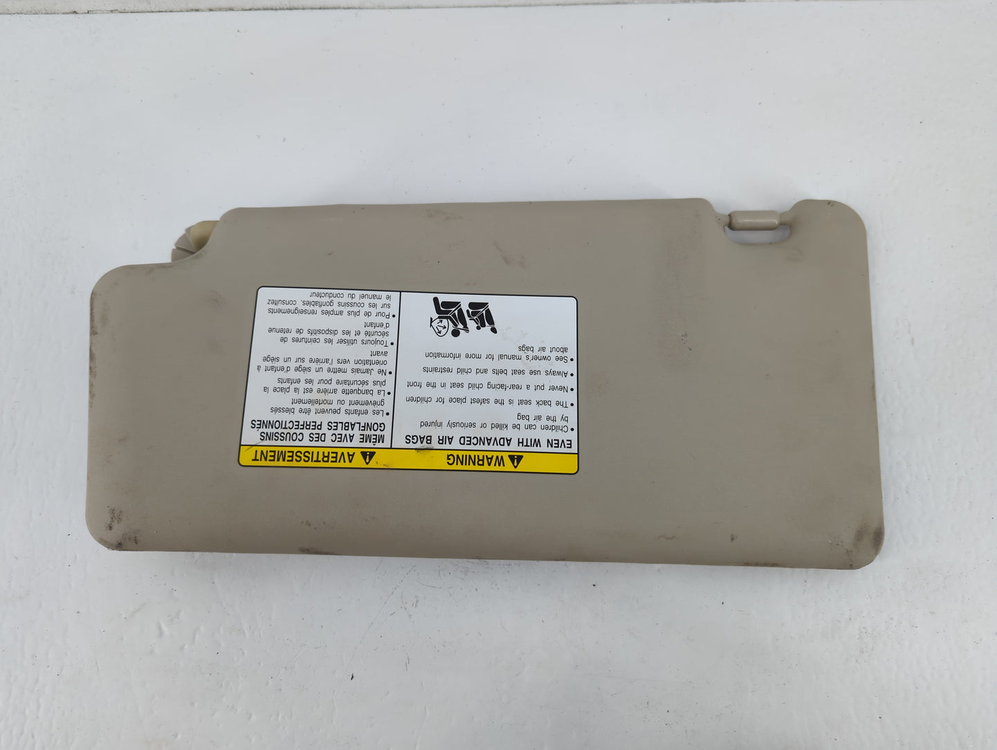 2008-2015 Nissan Rogue Sun Visor Shade Replacement Passenger Right Mirror Fits Fits 2008 2009 2010 2011 2012 2013 2014 2015 