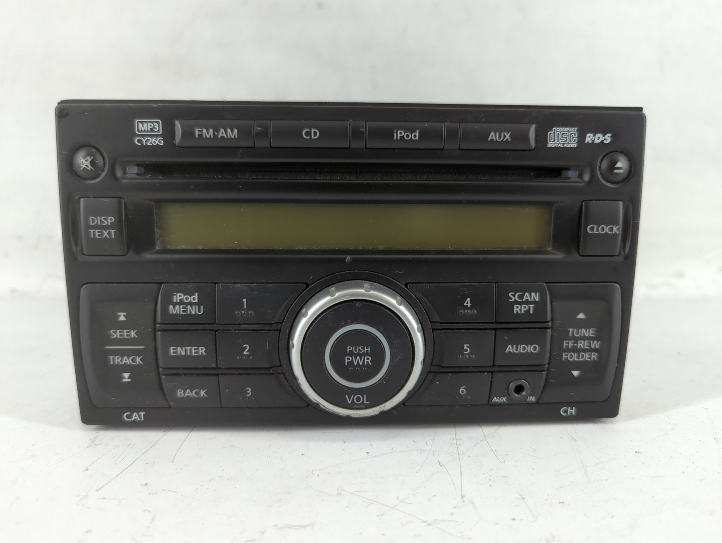 2011-2015 Nissan Rogue Radio AM FM Cd Player Receiver Replacement P/N:28185 1VK1A Fits Fits 2011 2012 2013 2014 2015 OEM Use