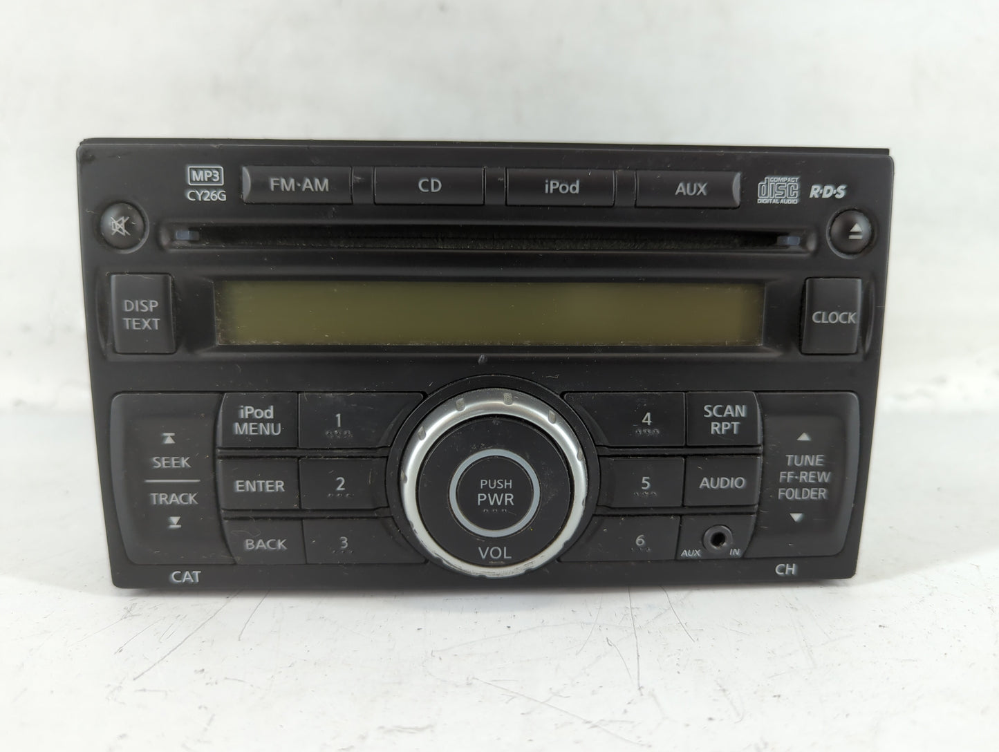 2011-2015 Nissan Rogue Radio AM FM Cd Player Receiver Replacement P/N:28185 1VK1A Fits Fits 2011 2012 2013 2014 2015 OEM Use